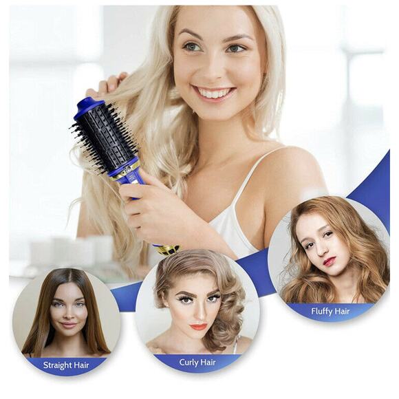 Hair Dryer Brush,  Blow Dryer Brush with Anion,4 in 1 One-Step Hair (Round head) - Picture 6 of 12